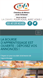 Mobile Screenshot of cma92.fr